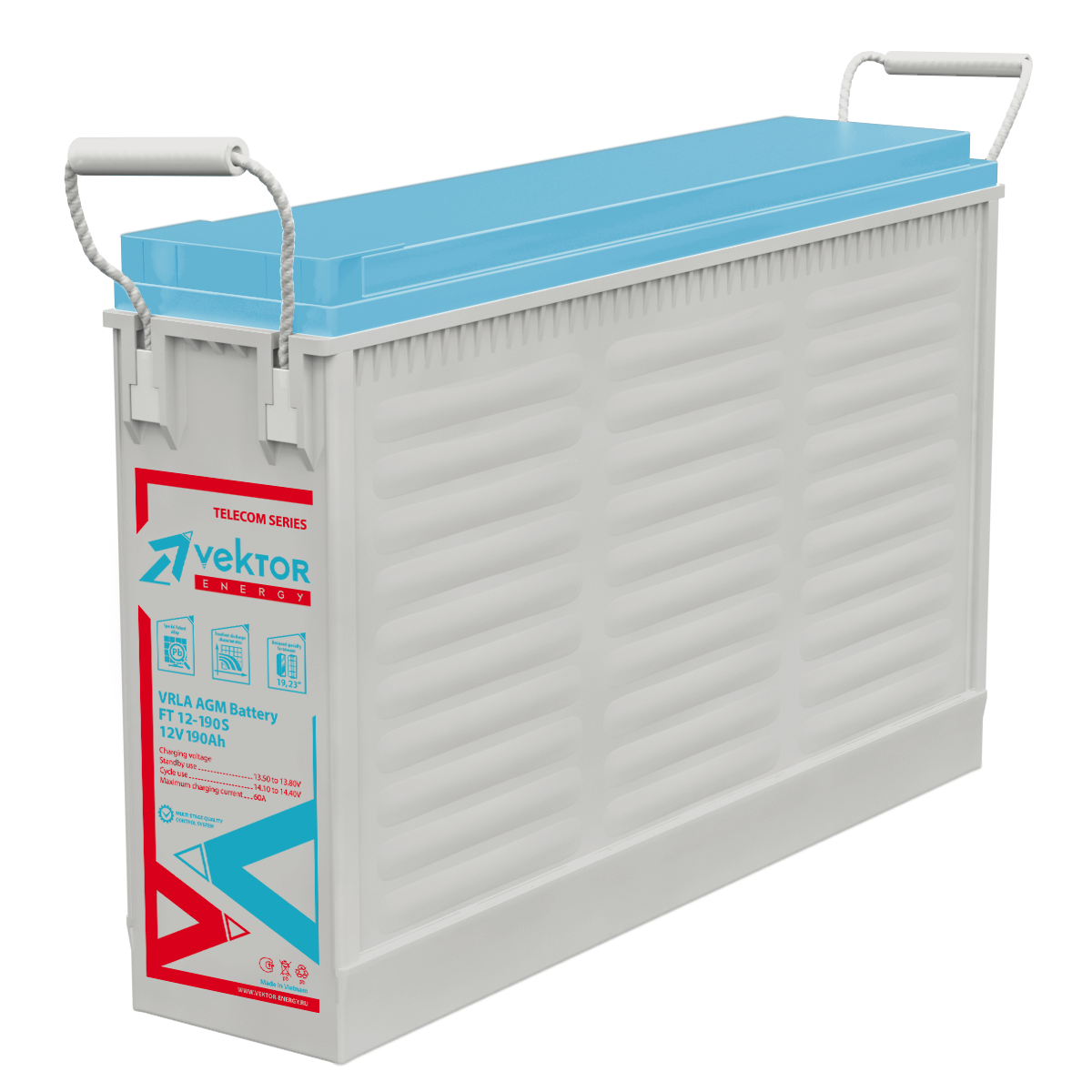 Аккумуляторная батарея для ИБП Vektor Energy FT 12-200S, 12V, 200Ah