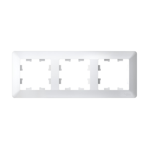 Рамка Systeme Electric AtlasDesign Air, 3-поста, белый