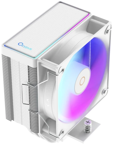 Кулер для процессора Ocypus Gamma A40 WH ARGB, 120 мм, 2400rpm, 200 Вт, ARGB (Gamma-A40-WH1AAWN00X-GL)