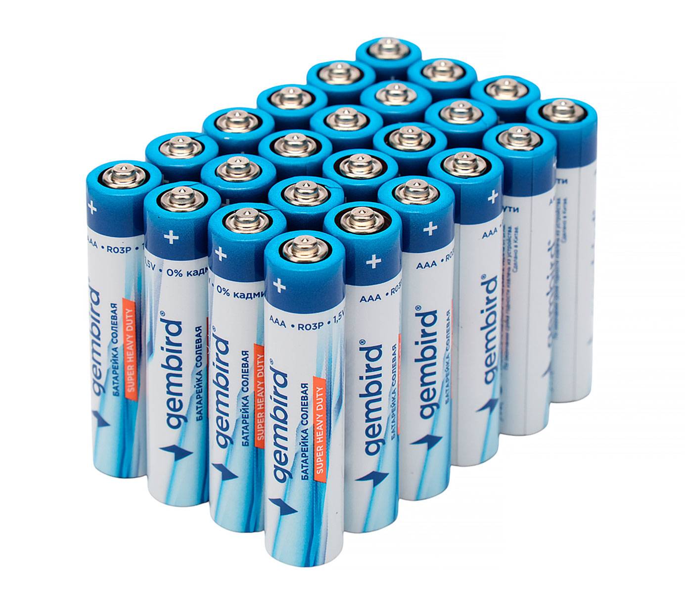 Батарейка Gembird, AAA (LR03/24А), 1.5V, 24 шт