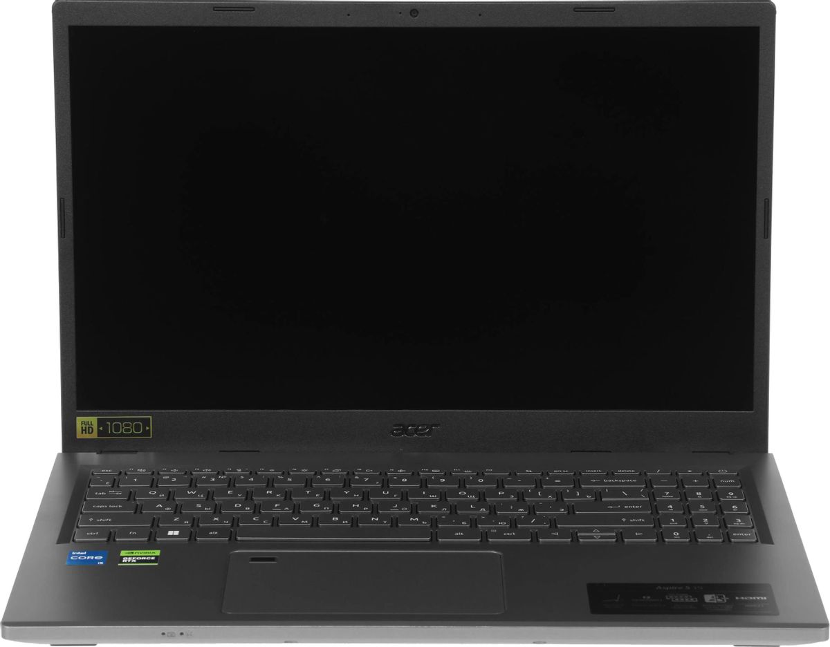 

Ноутбук Acer Aspire 5 A515-58GM-54PX 15.6" IPS 1920x1080, Intel Core i5 13420H 2.1 ГГц, 16Gb RAM, 512Gb SSD, NVIDIA GeForce RTX 2050-4Gb, без OC, темно-серый (NX.KQ4CD.006), A515-58GM-54PX