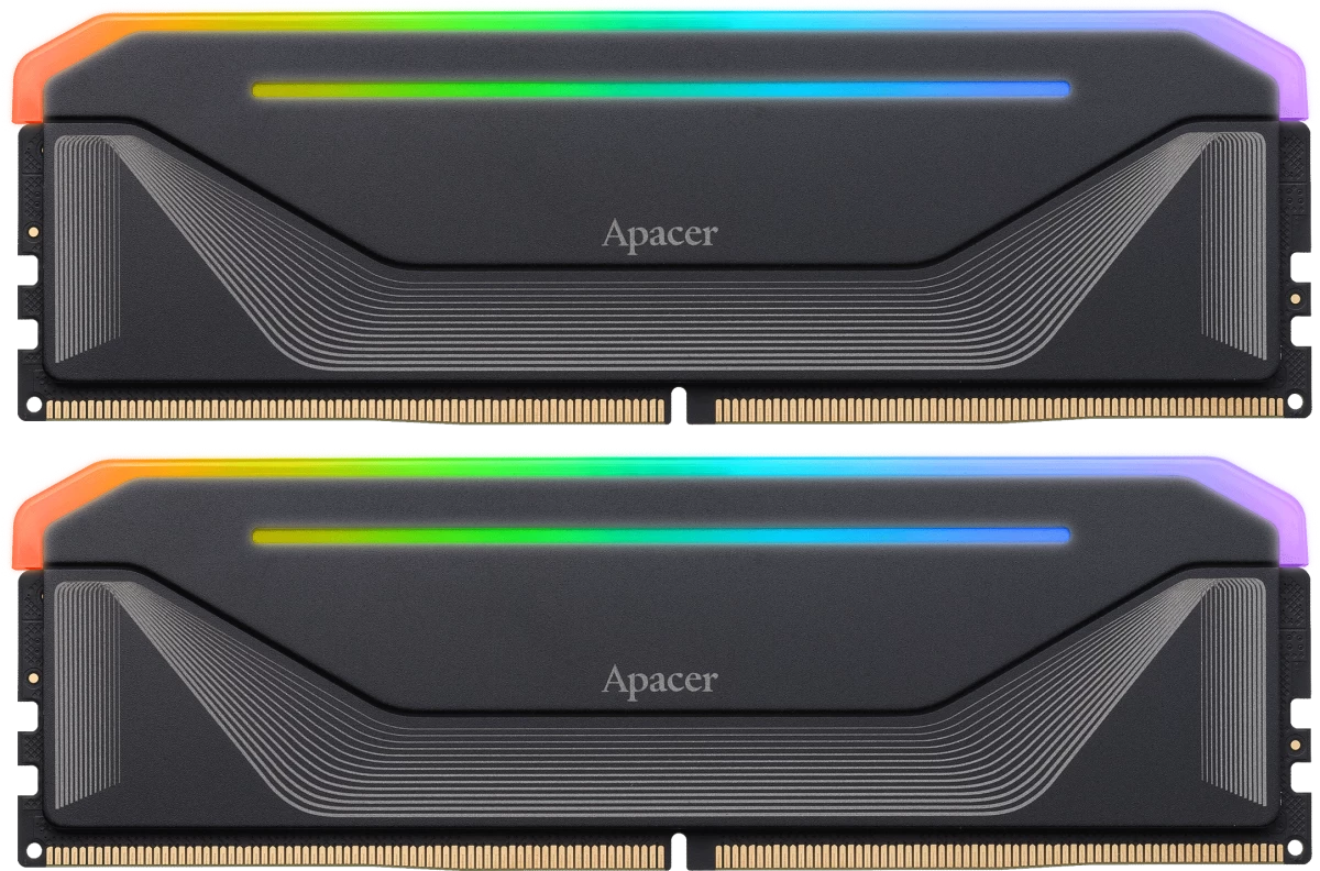 Комплект памяти DDR5 DIMM 32Gb (2x16Gb), 5600MHz Apacer (AH5U32G56C522NBAA-2)