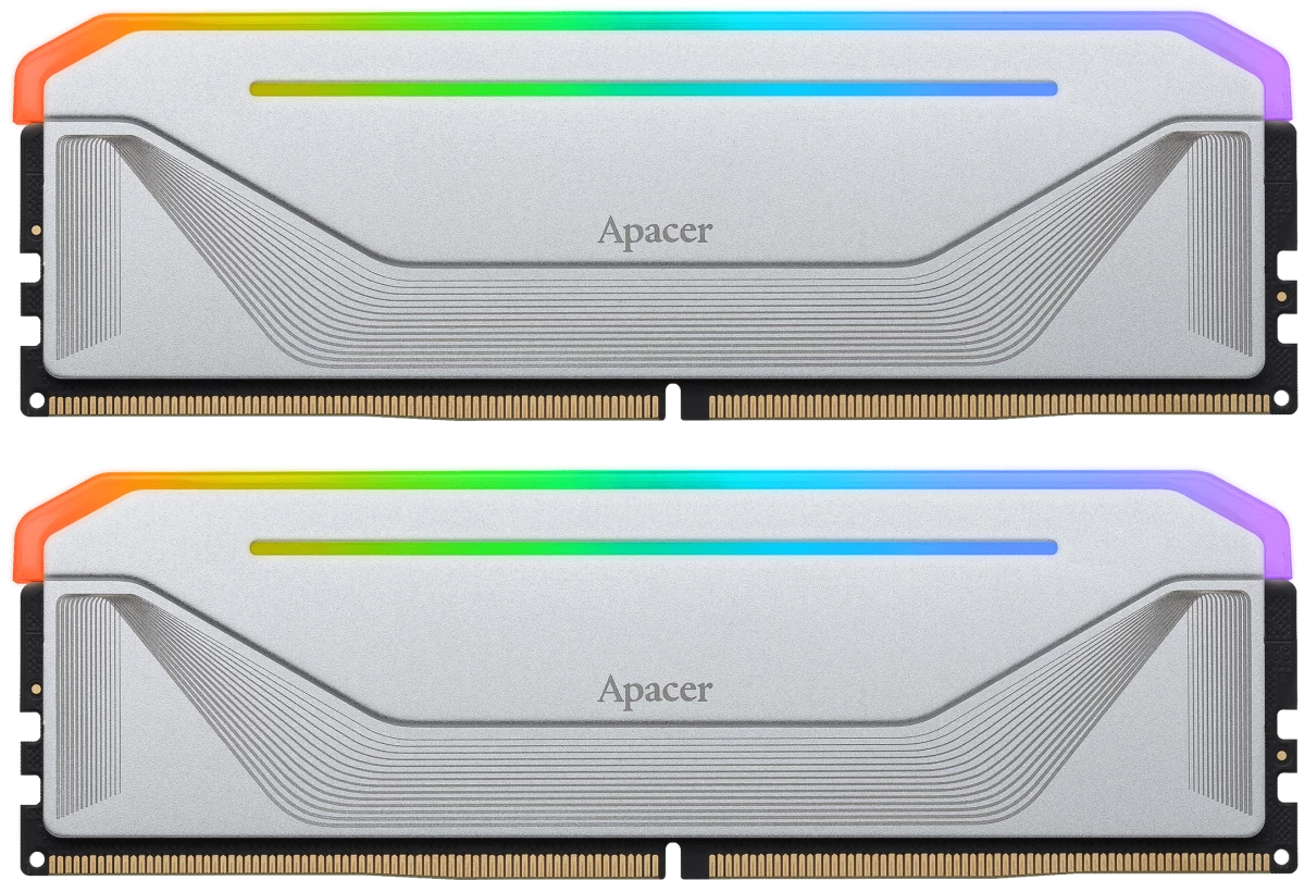 Комплект памяти DDR5 DIMM 64Gb (2x32Gb), 6400MHz Apacer (AH5U64G64C552NWAA-2)