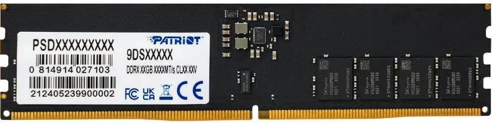 Память DDR5 CUDIMM 16Gb, 6400MHz Patriot Memory (PSD516G64081C)