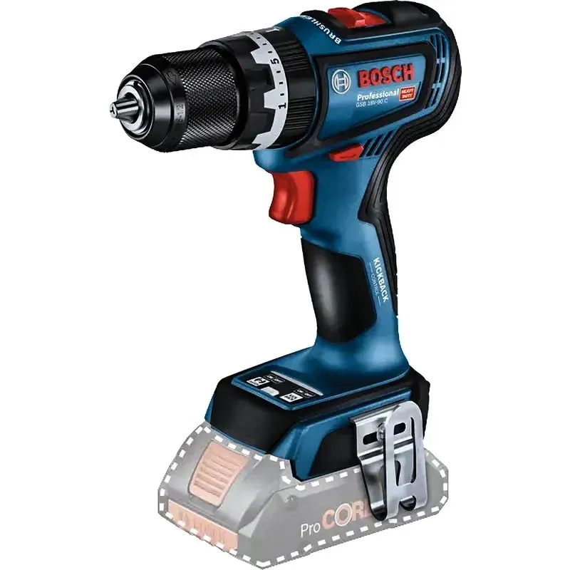 Дрель-шуруповерт Bosch GSB 18V-90 Professional Solo, аккумуляторный