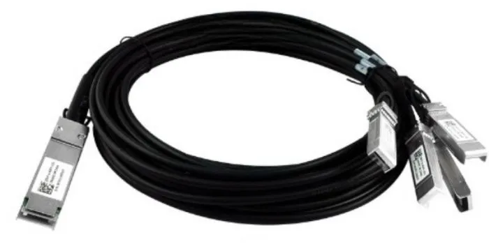 Кабель DAC LR-Link LRDAC-QSFP + -4SFP + -3M, QSFP+-4xSFP+, 3 м