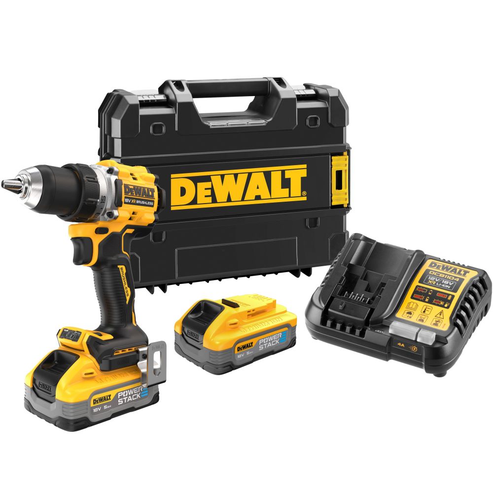 Дрель-шуруповерт DeWALT DCD800H2T, аккумуляторный