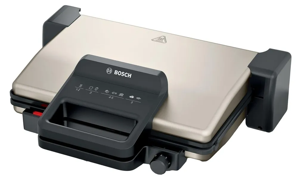 Гриль Bosch TCG3302 2 кВт, черный/серебристый
