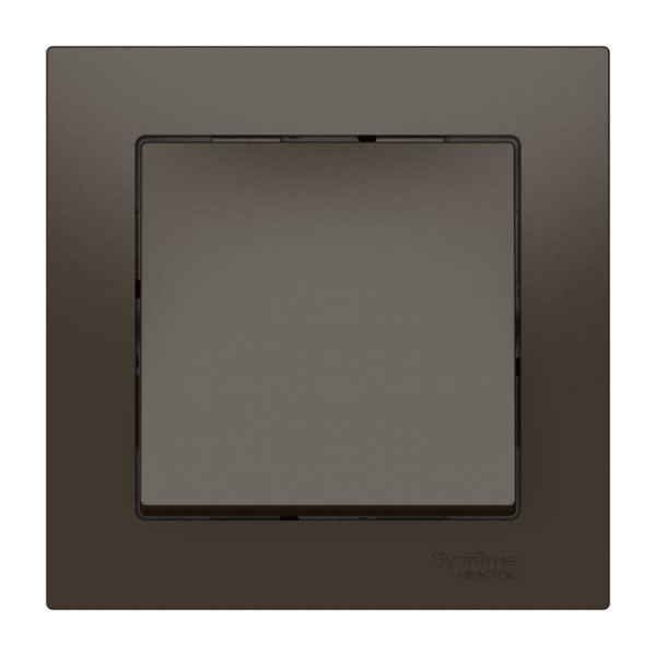 Выключатель Systeme Electric, 1кл., мокко