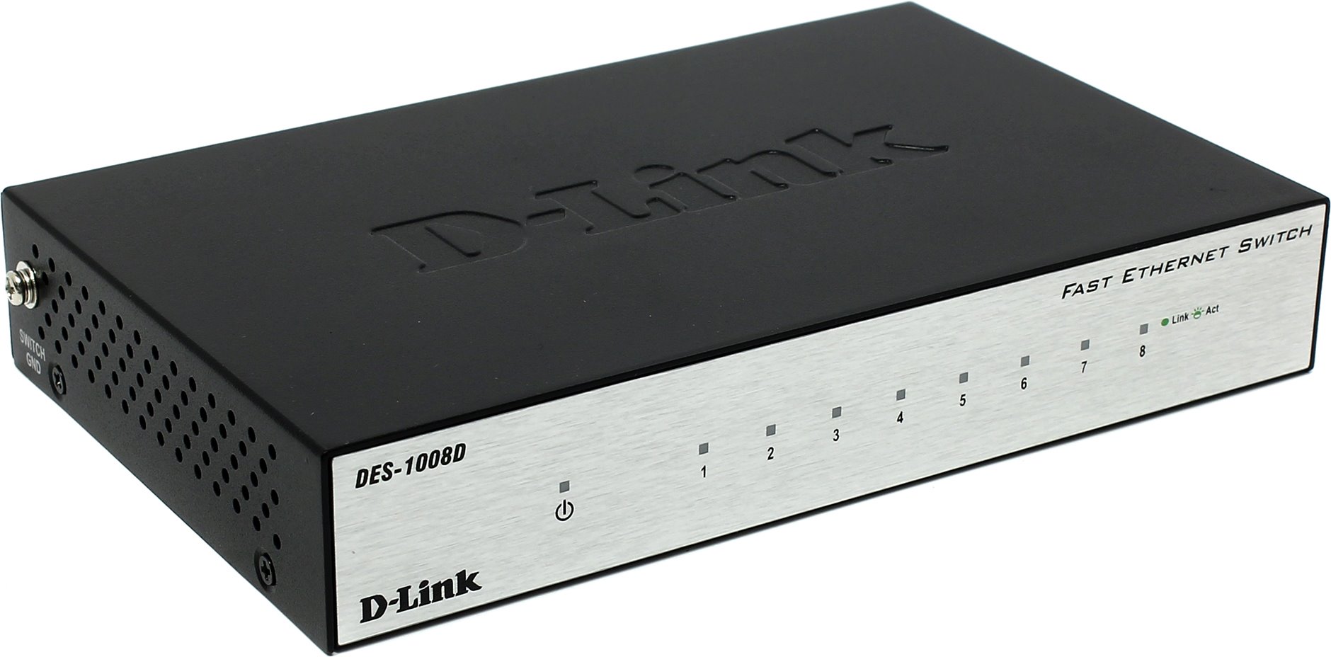 

Коммутатор D-link DES-1008D, кол-во портов: 8x100 Мбит/с (DES-1008D/L2B), DES-1008D