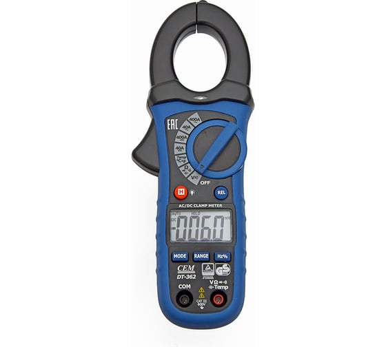 Клещи токоизмерительные CEM DT-362