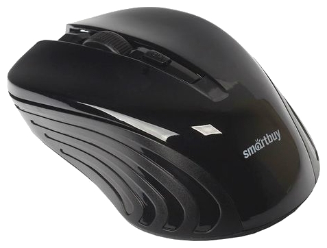 

Мышь беспроводная SmartBuy SBM-340AG-K Black USB, 1000dpi, оптическая светодиодная, USB, черный, SBM-340AG-K Black USB
