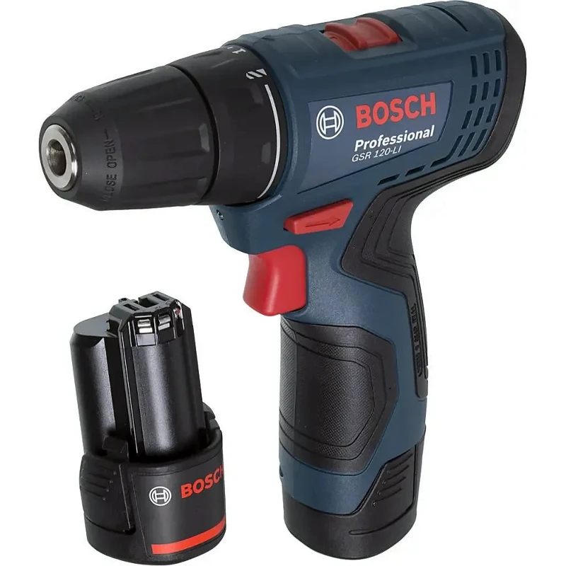 Дрель-шуруповерт Bosch GSR 120-LI Professional, аккумуляторный
