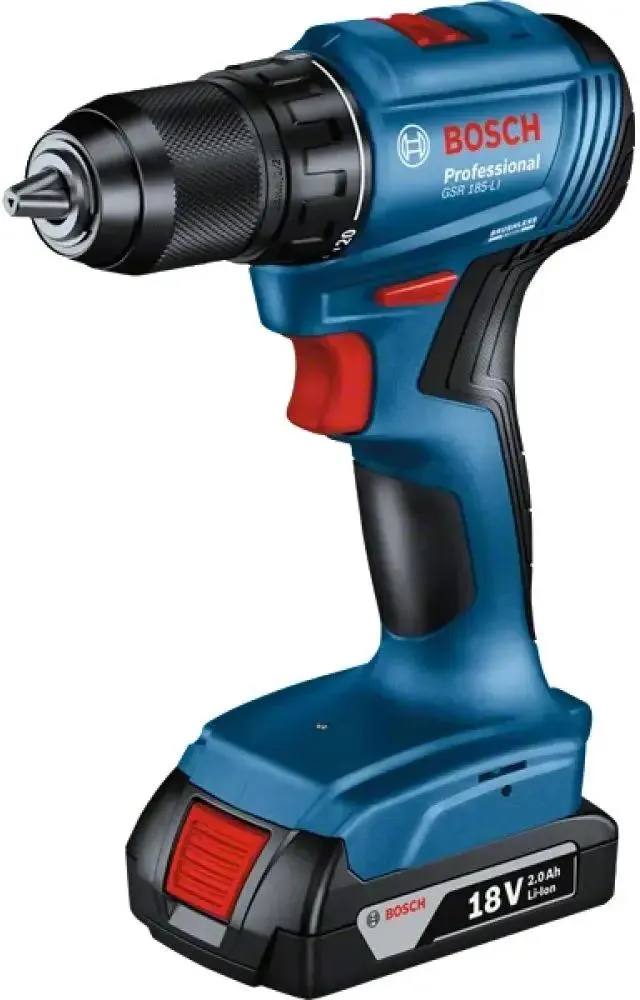 Дрель-шуруповерт Bosch GSR 185-LI, аккумуляторный