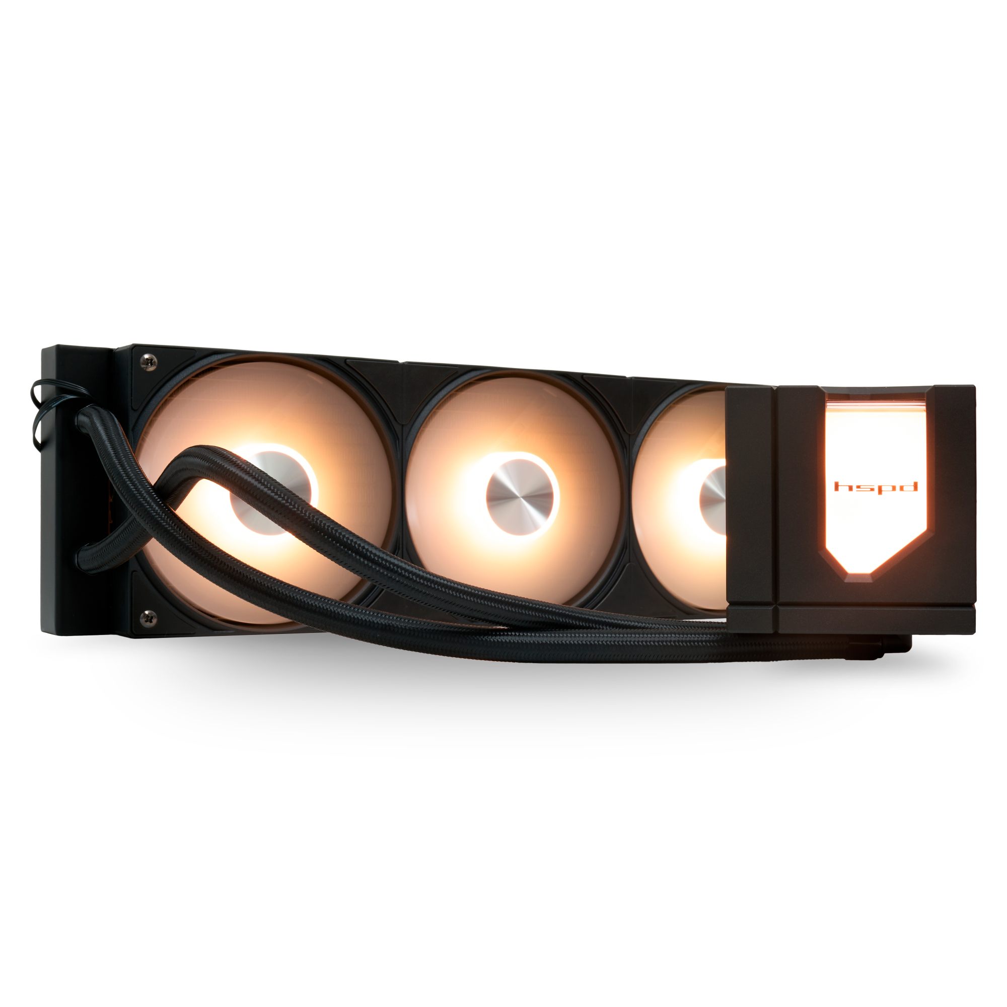 Жидкостное охлаждение HSPD W1360, 300 Вт, 3x120 мм