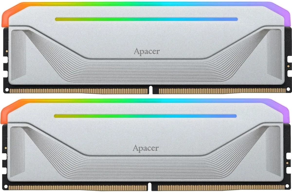 Комплект памяти DDR5 DIMM 32Gb (2x16Gb), 6400MHz Apacer (AH5U32G64C552NWAA-2)