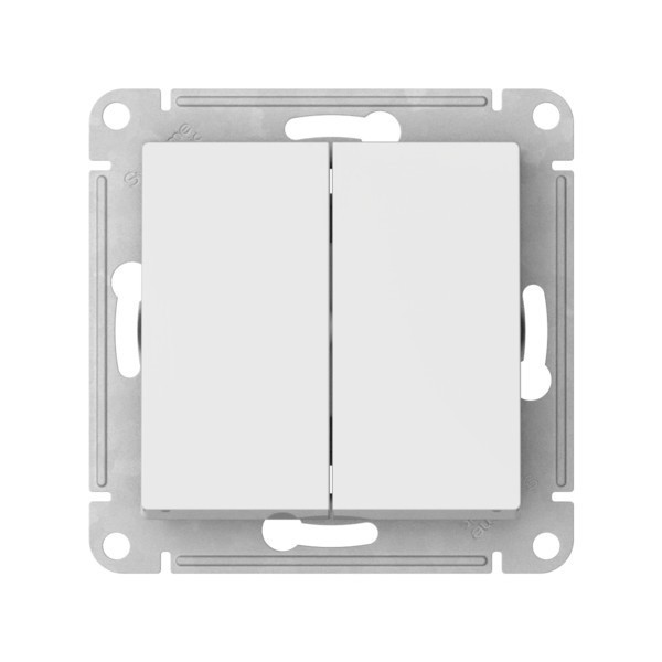 Выключатель Systeme Electric, 2кл., белый