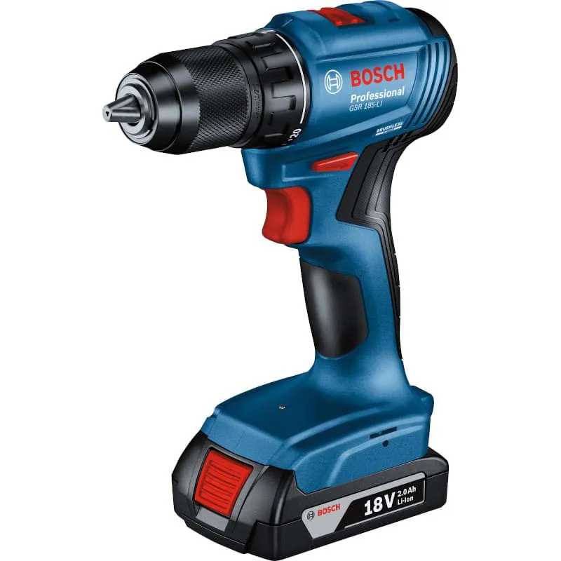 Дрель-шуруповерт Bosch GSR 185-LI, аккумуляторный