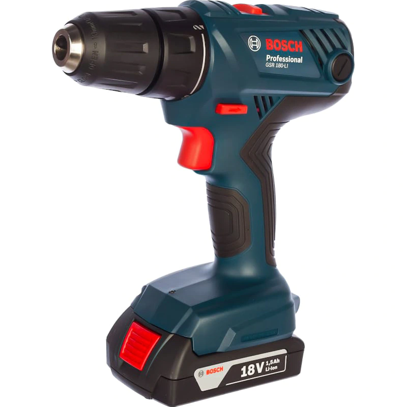Дрель-шуруповерт Bosch GSR 185-LI, аккумуляторный