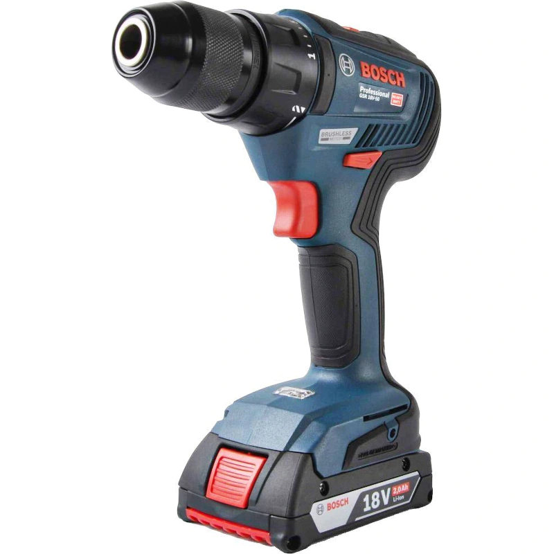 Дрель-шуруповерт Bosch GSR 18V-50, аккумуляторный