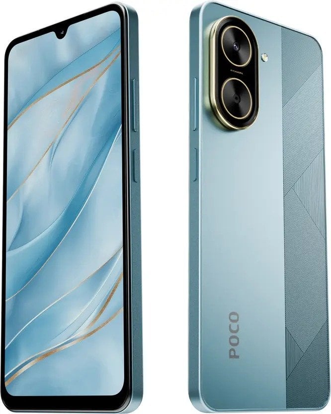Смартфон POCO C71 4Gb/128Gb синий (MZB0K2NRU/65037), 1356873