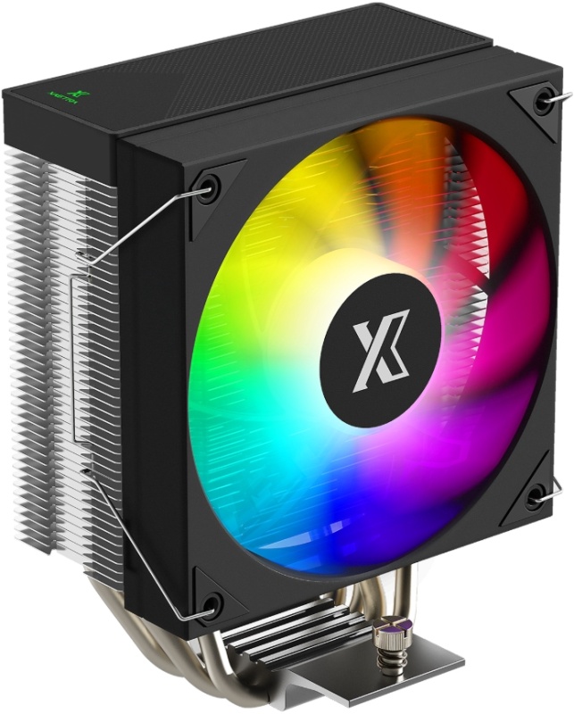 Кулер для процессора XASTRA AR400 ARGB Basic, 120 мм, 1800rpm, 220 Вт, ARGB (AR400-XXAFPB-GL)