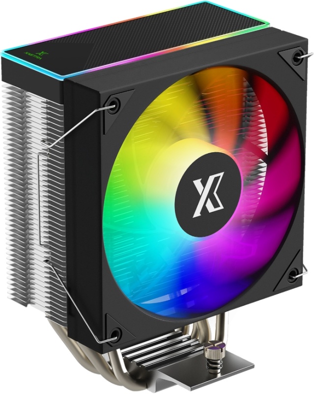 Кулер для процессора XASTRA AR400 ARGB, 120 мм, 1800rpm, 220 Вт, ARGB (AR400-XXAFPX-GL)