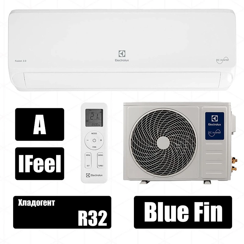 Настенная сплит-система Electrolux EACS/I-07HFW/N8, до 20 м², охлаждение / обогрев