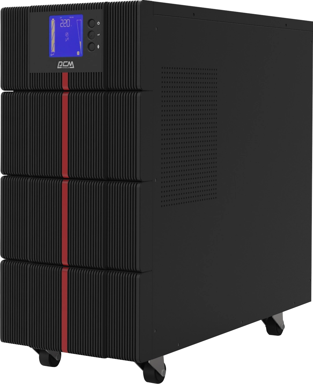 ИБП Powercom Macan MAC-6000-L, 6000 В·А, 6 кВт, черный (MAC-6000-L)