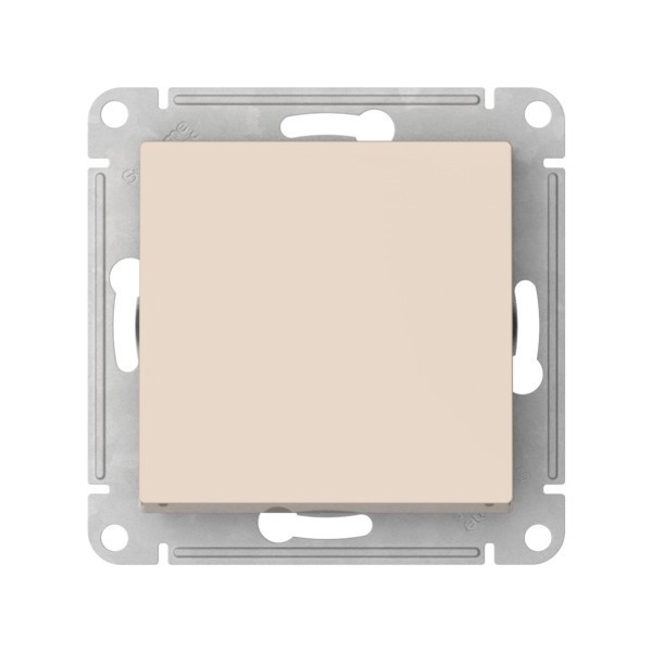 Переключатель Systeme Electric, 1кл., бежевый