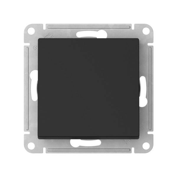 Переключатель Systeme Electric, 1кл., карбон