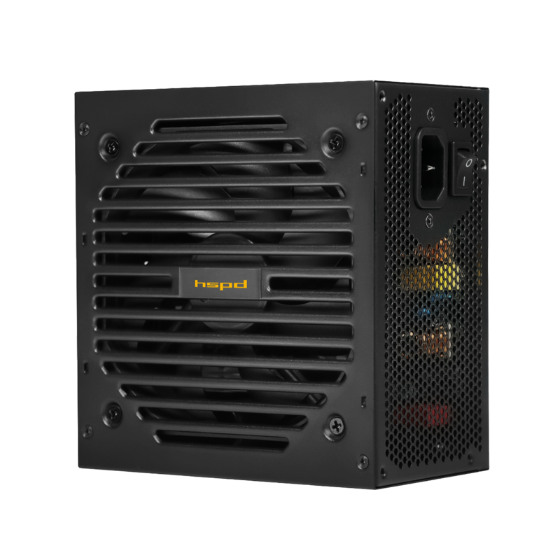 Блок питания 650 Вт, HSPD HSI-650BS-BK, 120 мм 80 Plus Bronze