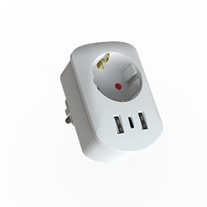 Сетевой фильтр Ritmix RM-012C, 1-розетка, белый (RM-012C)