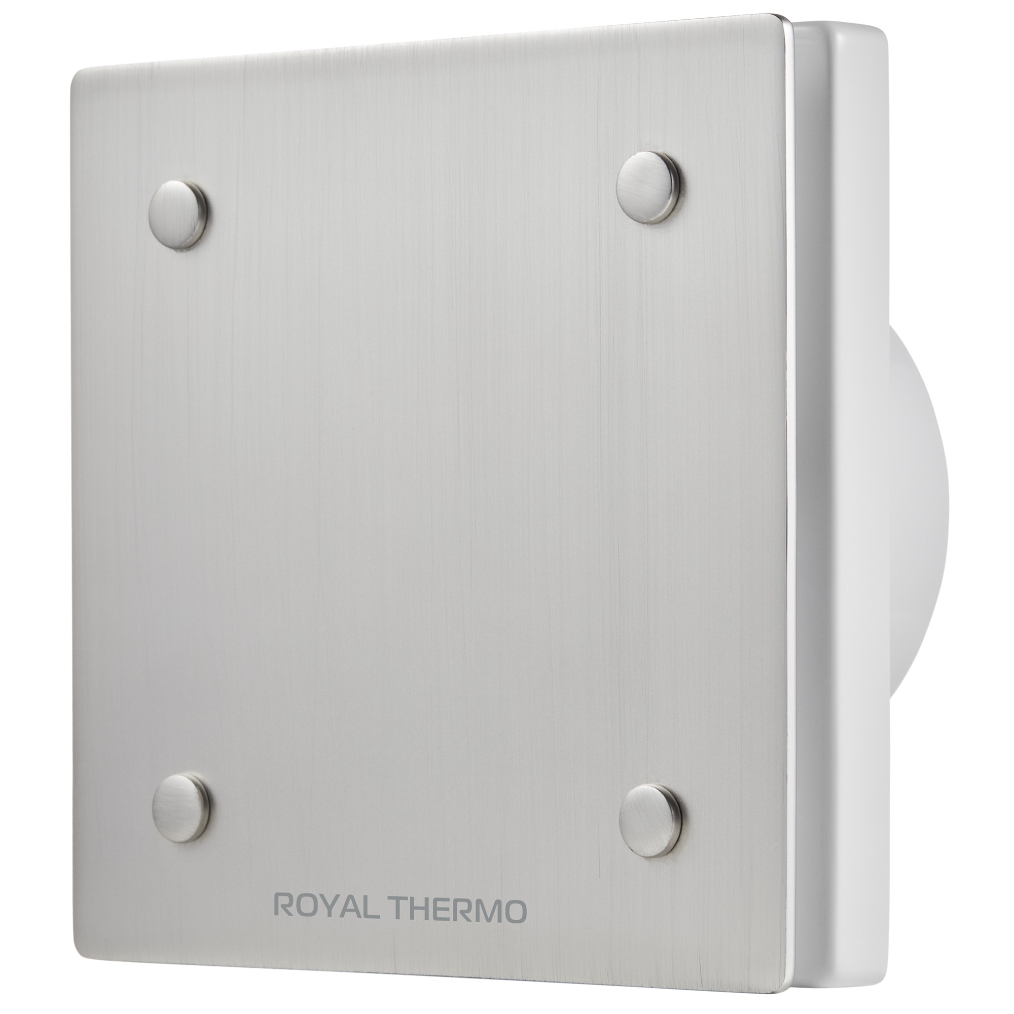 Вентилятор накладной, 10 см, 12 Вт, Royal Thermo RAFC 100 Chrome