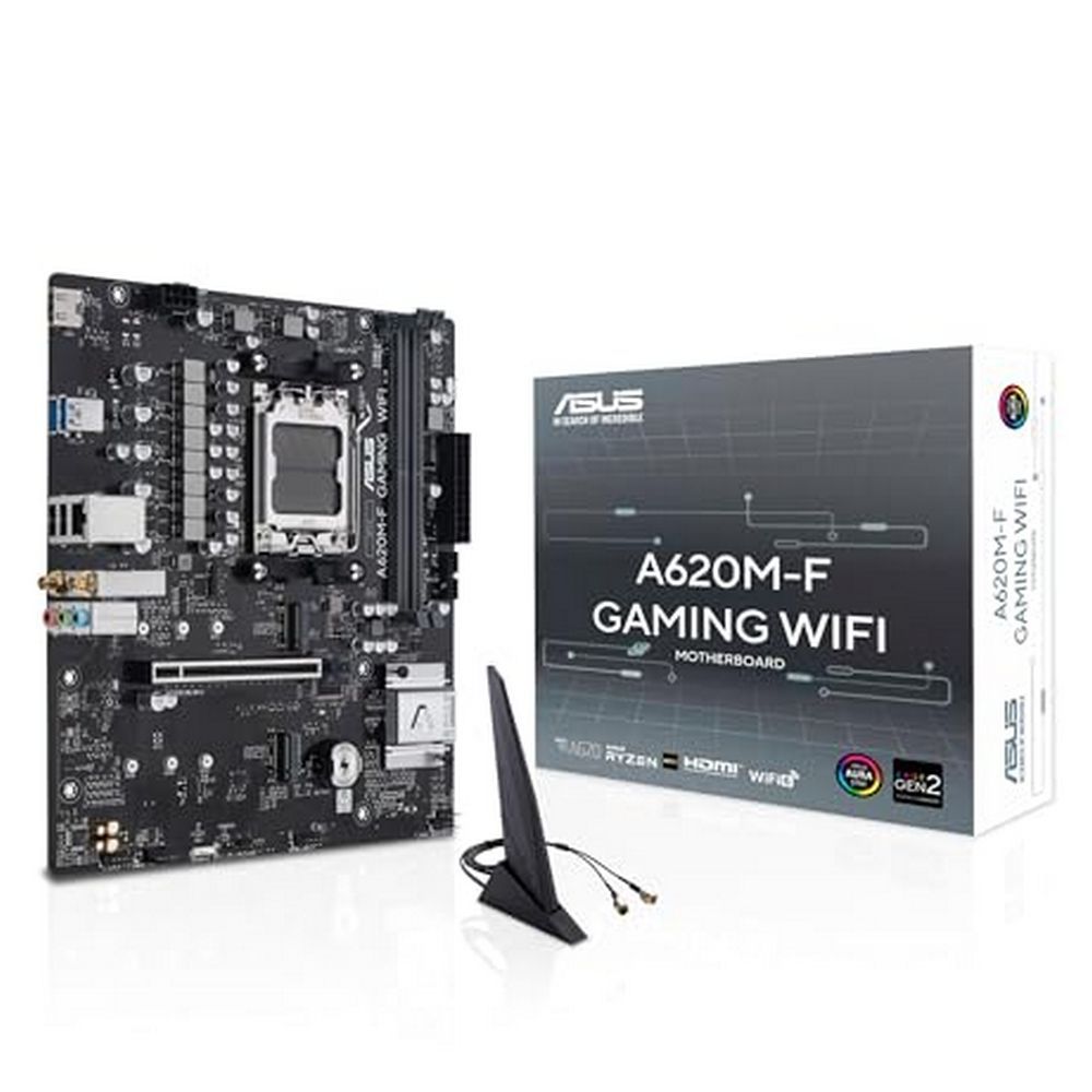 Материнская плата ASUS A620M-F GAMING WIFI, AM5, AMD A620, mATX