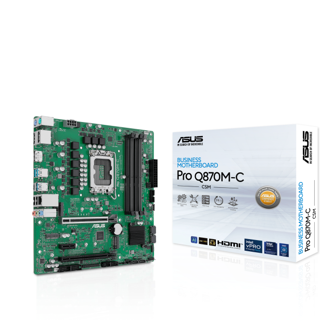 Материнская плата ASUS PRO Q870M-C-CSM, LGA1851, Intel Q870, mATX