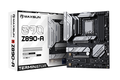 Материнская плата MaxSun Terminator Z890-A, LGA1851, Intel Z890, ATX