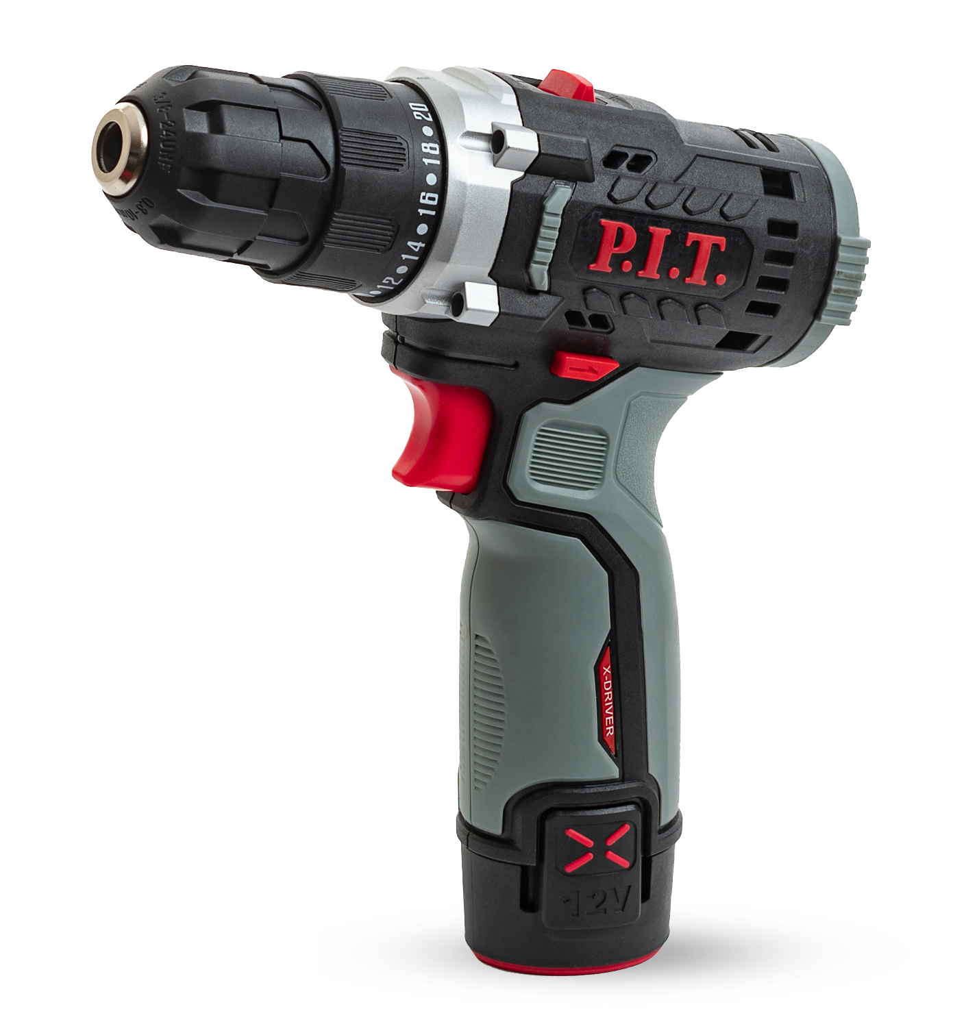 Дрель-шуруповерт P.I.T. PBM12K-10A/2, аккумуляторный