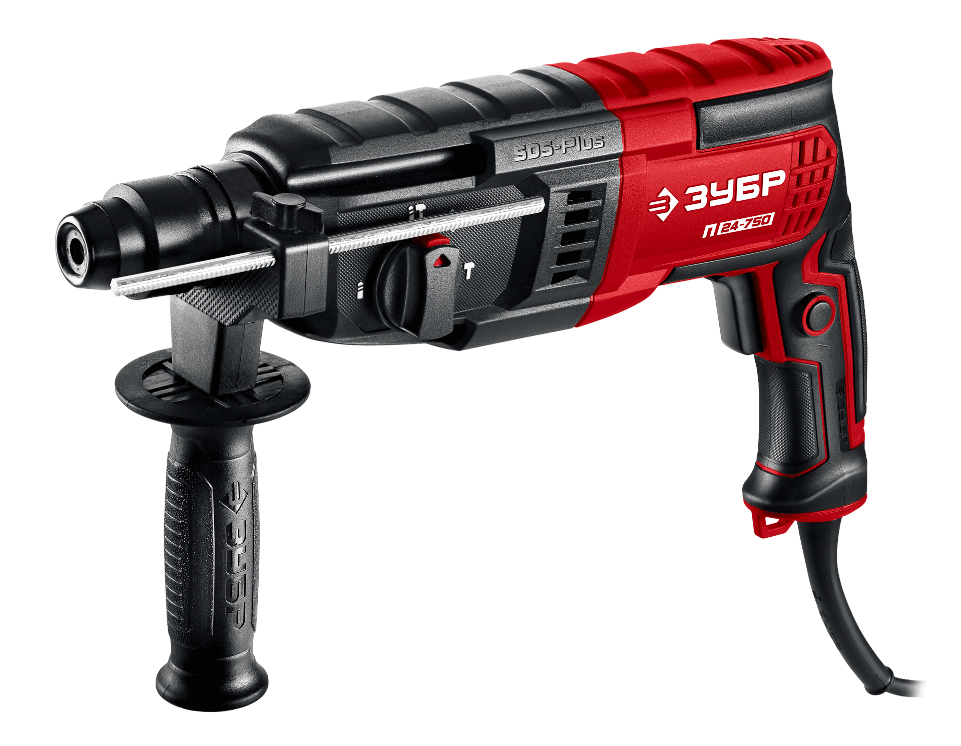 Перфоратор ЗУБР П-24-750, SDS-Plus, 750 Вт
