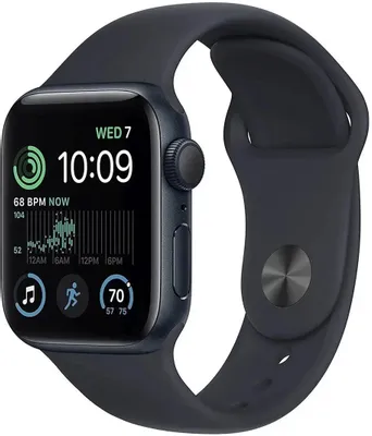 Смарт-часы Apple Watch SE 2024 44мм A2723, темная ночь