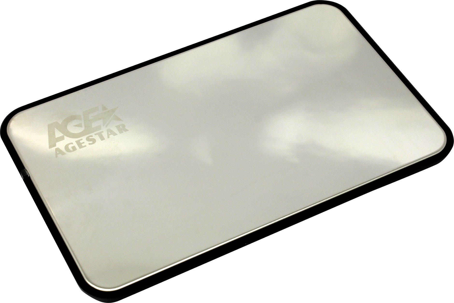 Внешний бокс AgeStar 3UB2A8-6G, 1x2.5", черный/серебристый