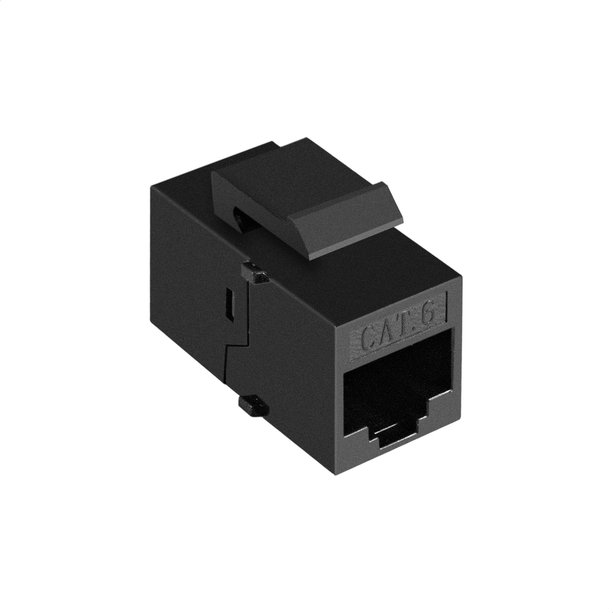 Проходной адаптер ExeGate CP45-KJ-UC6, RJ-45(8P8C) Keystone Jack cat.6 (EX297269RUS)