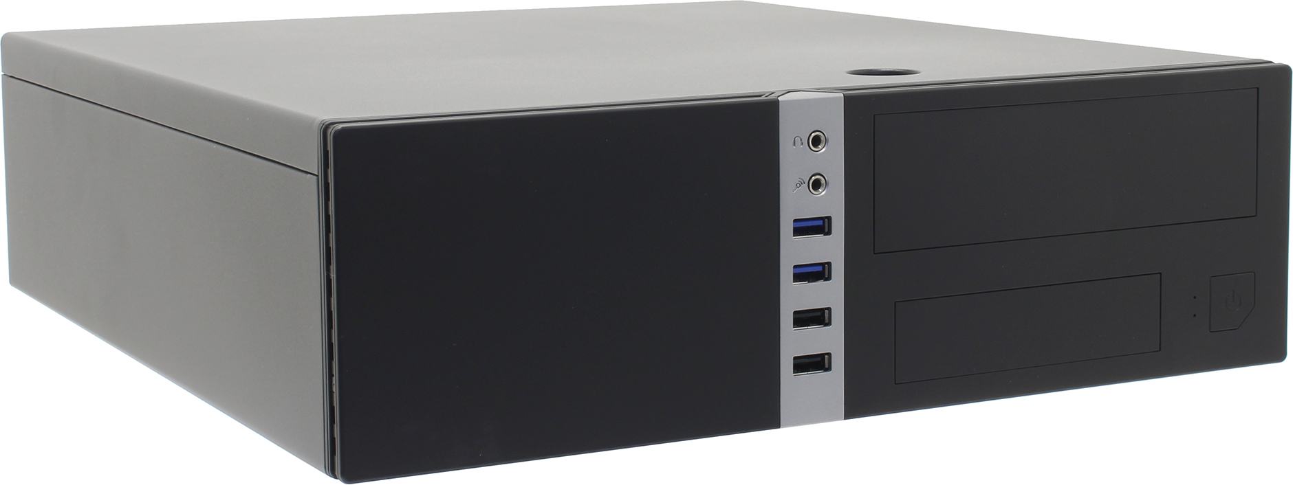 

Корпус Foxline FL-203, mATX, Slim-Desktop, 2xUSB 3.0, черный, 300 Вт (FL-203-TFX300S), FL-203