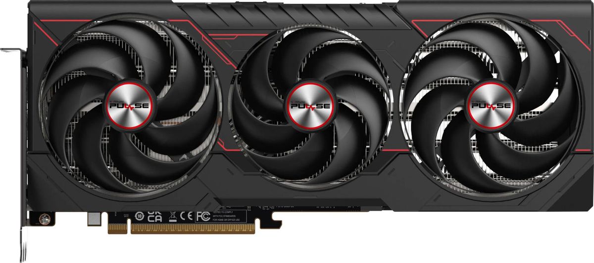 Видеокарта Sapphire AMD Radeon RX 9070 XT XT PULSE Gaming, 16Gb GDDR6