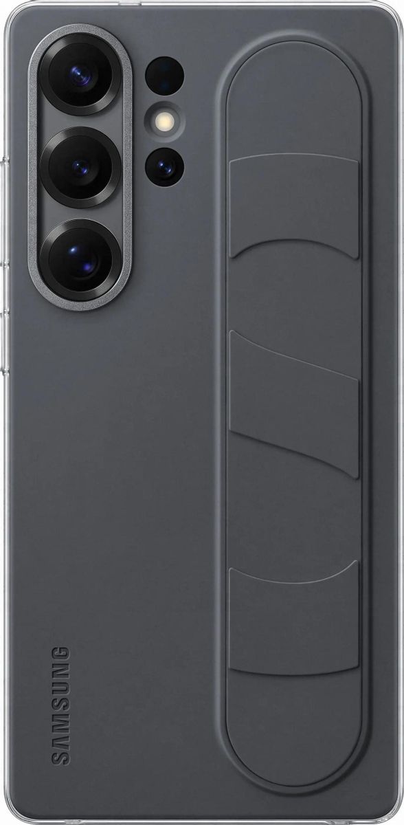 Чехол-накладка Samsung Standing Grip Case для смартфона Samsung Galaxy S25 Ultra, черный