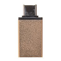 Переходник (адаптер) USB Type-C(M)-USB(Af), золотистый (227684)