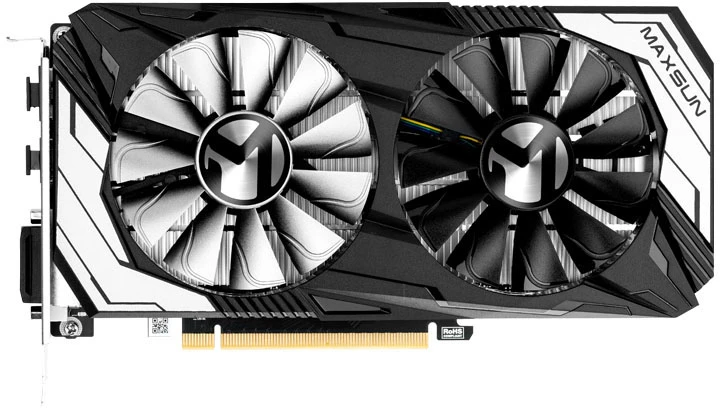 Видеокарта Maxsun NVIDIA GeForce RTX 3050 Тerminator 6G T0, 6Gb GDDR6