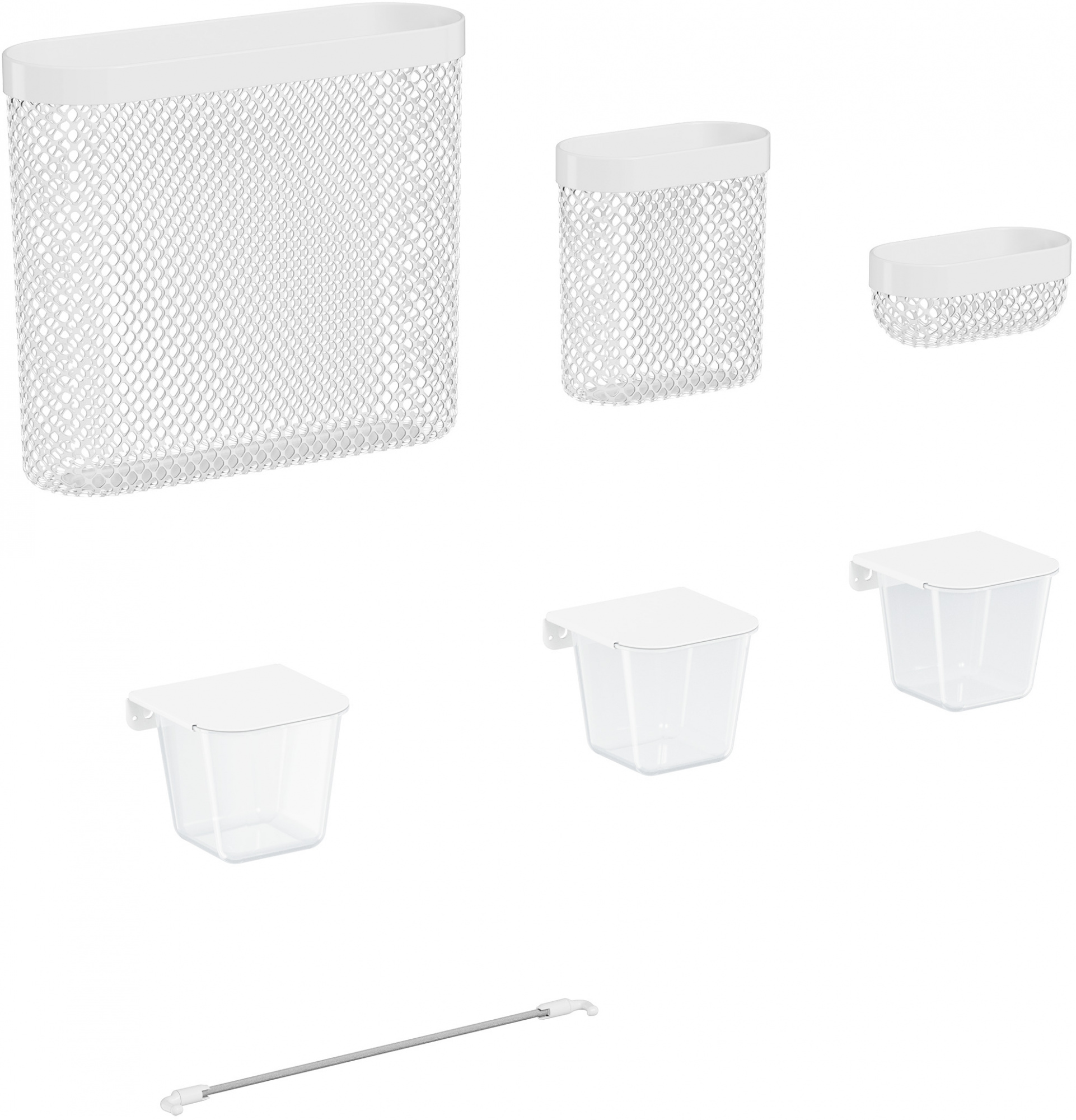 Лотки Cactus CS-PB-SET1, белый