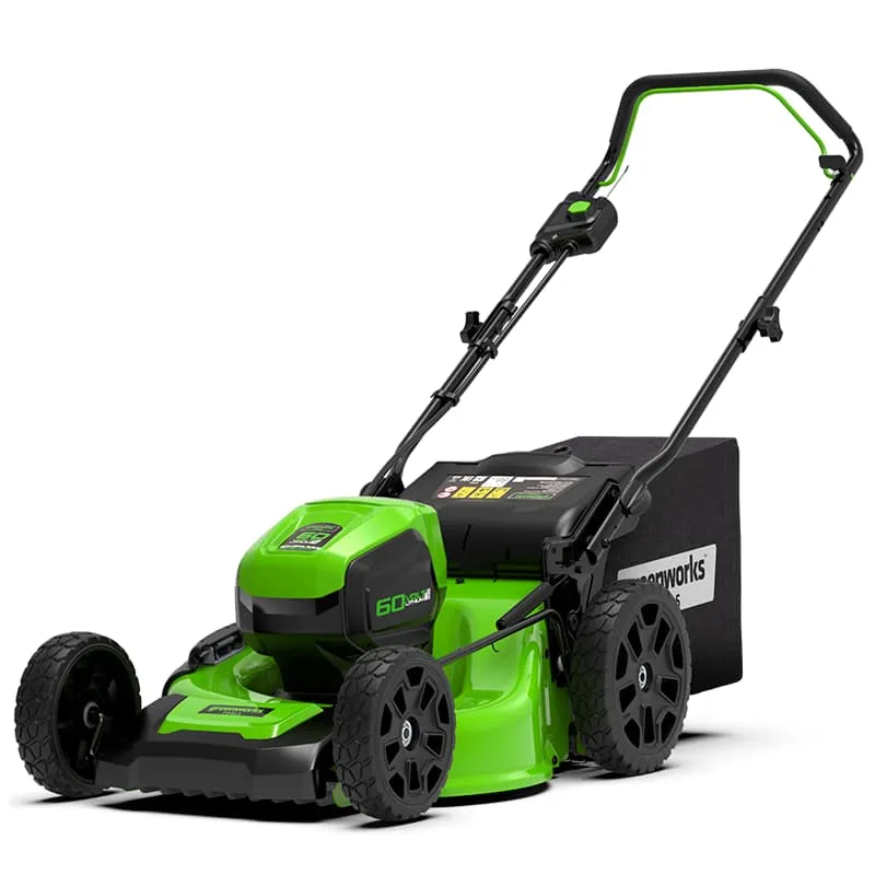 Колесная газонокосилка Greenworks GD60LM46HP, бесщеточный, аккумуляторная