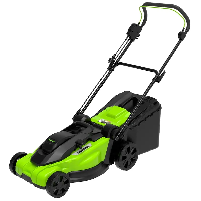 Колесная газонокосилка Greenworks LM2000, щеточный